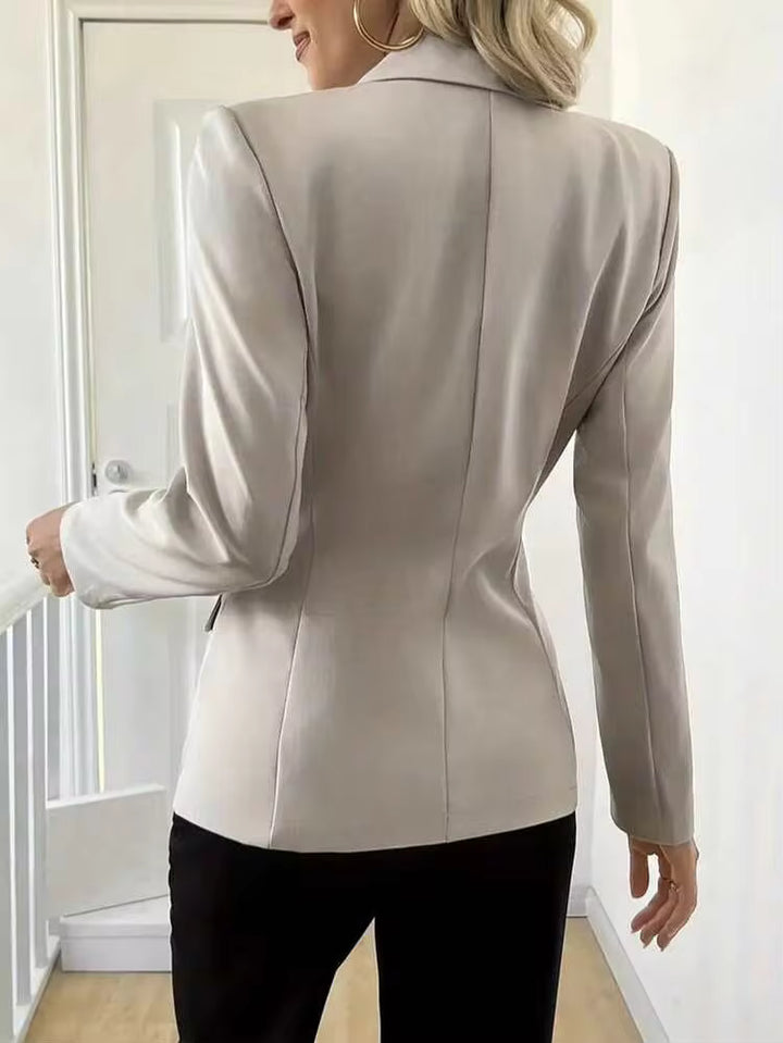 Montera | Blazer elegante drappeggiato e aperto sul davanti