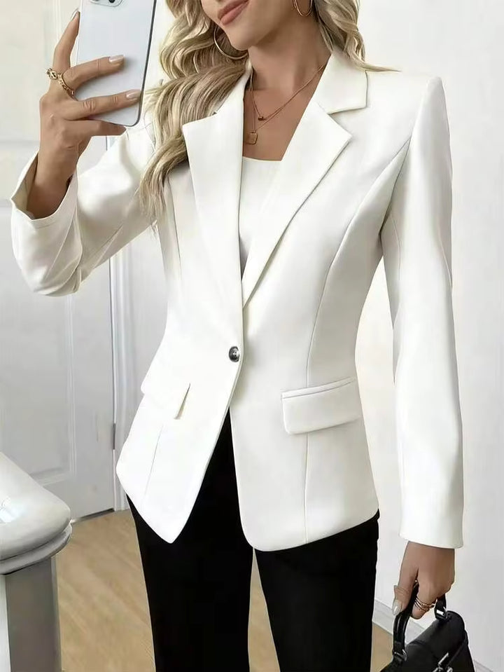 Montera | Blazer elegante drappeggiato e aperto sul davanti
