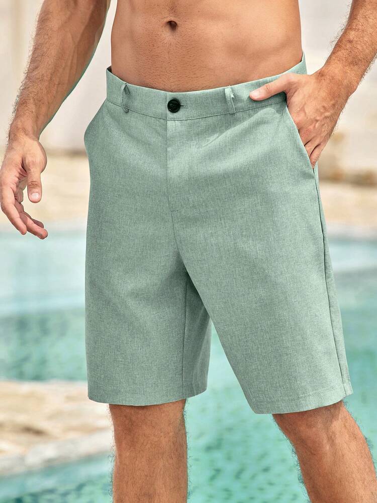 Patricia | High-Waisted Knee-Length Summer Shorts