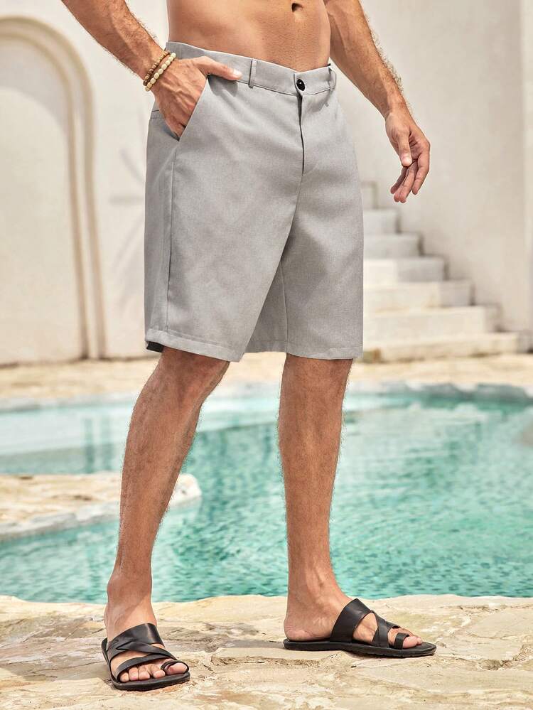 Patricia | High-Waisted Knee-Length Summer Shorts