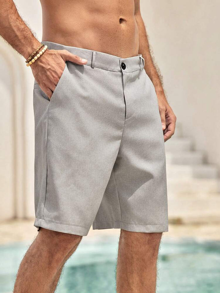 Patricia | High-Waisted Knee-Length Summer Shorts