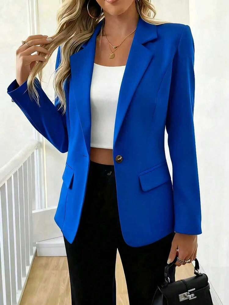 Montera | Blazer elegante drappeggiato e aperto sul davanti