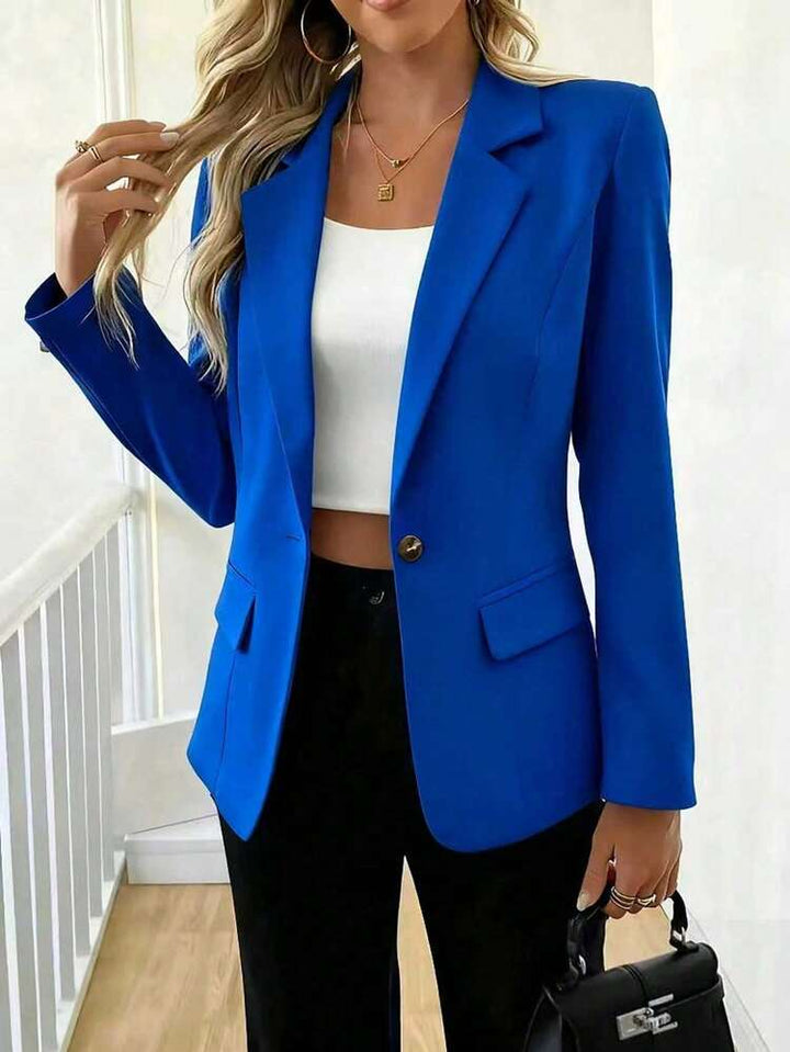 Montera | Blazer elegante drappeggiato e aperto sul davanti