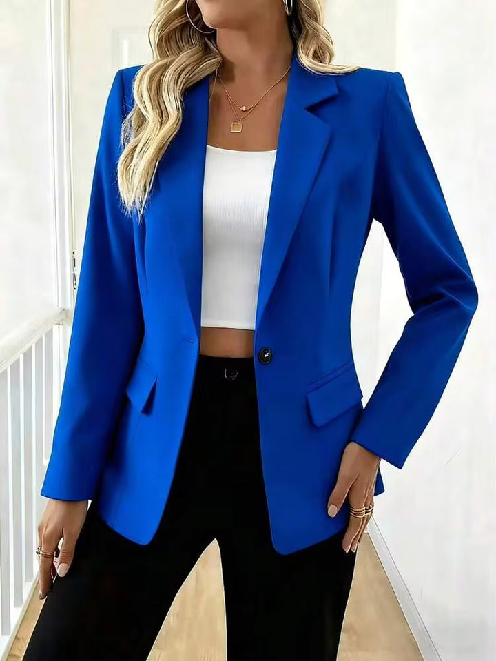 Montera | Blazer elegante drappeggiato e aperto sul davanti