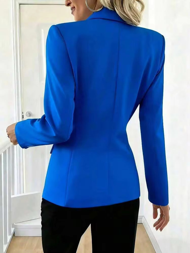 Montera | Blazer elegante drappeggiato e aperto sul davanti