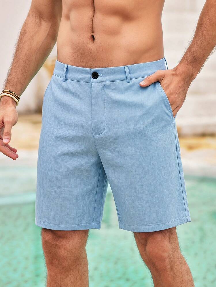 Patricia | High-Waisted Knee-Length Summer Shorts