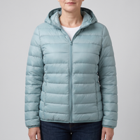 Amelia | Comfortable And Stylish Hooded Puffer Jacket