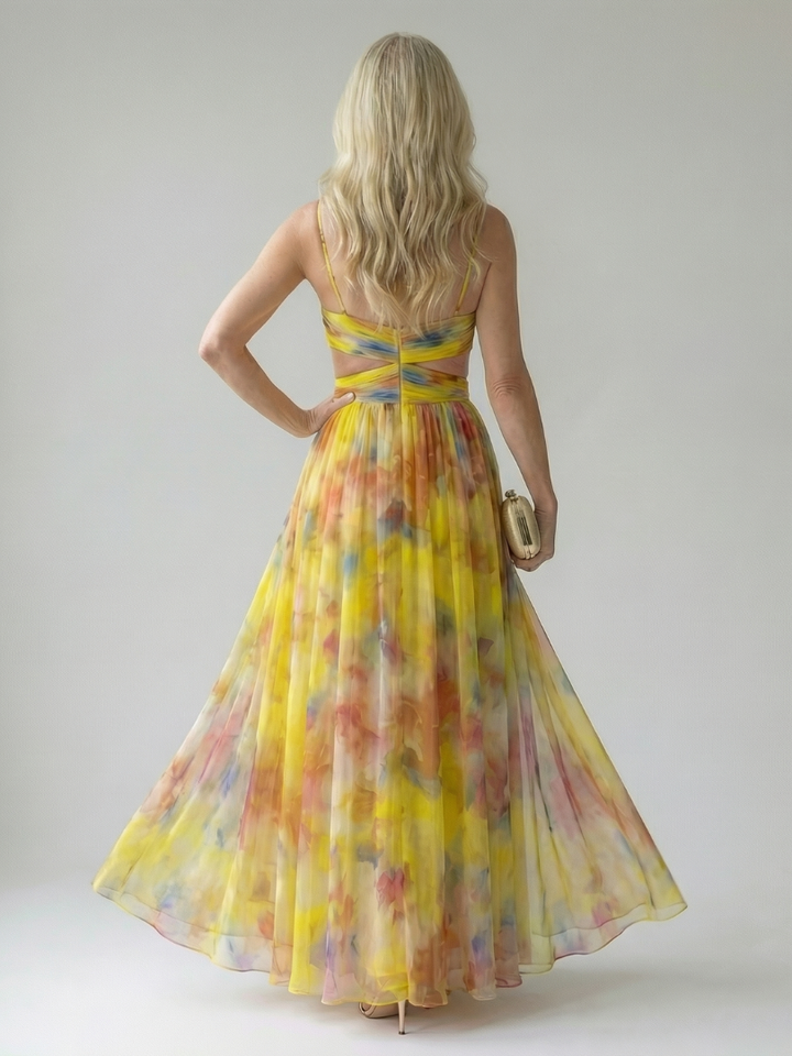 Isel | Maxi Dress – Soft Wrap Style for Women