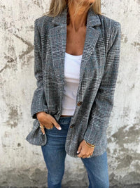Daisy | Klassischer und vielseitiger karierter Blazer