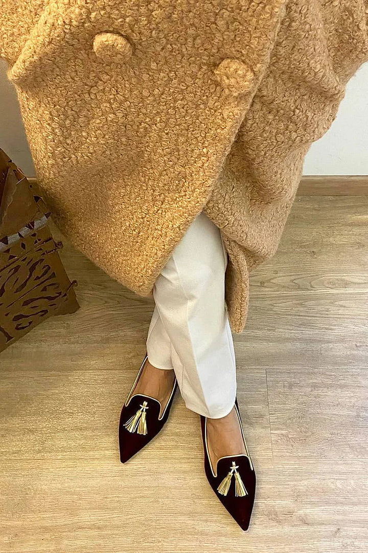 Sophie | Zeitlose Loafer mit Quasten und klassischem Hineinschlüpf-Design