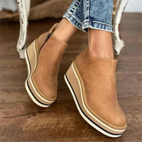 Zoe | Wedge Platform Ankle Boots That Combine Style and Comfort
