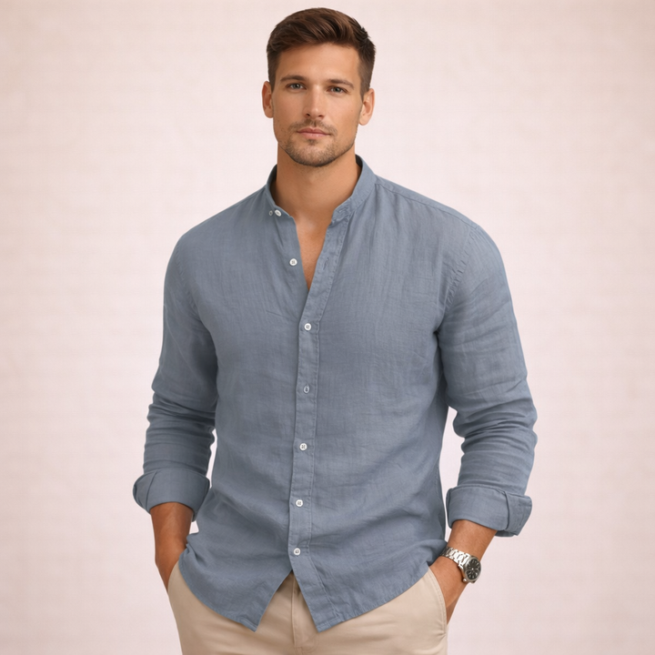 Robbins | Classic & Lightweight Men’s Linen Shirt