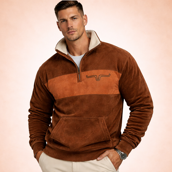 Noah | Cozy Modern Quarter Zip Sweater