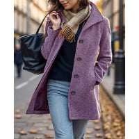 Daniela | Elegant And Versatile Wool-Blend Trench Coat