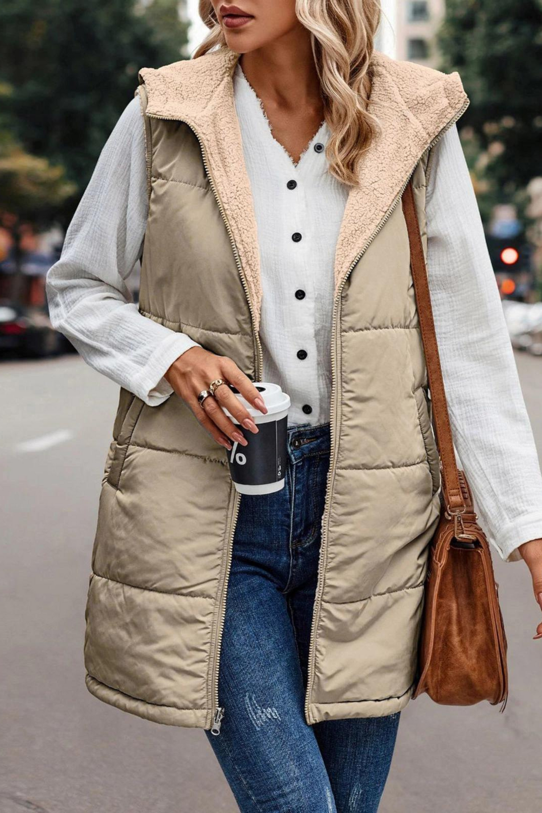 Manuela | Stylish And Casual Hooded Layering Vest