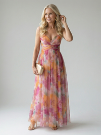 Amelia | Lässiges Herbst-Maxikleid mit Wickelfront