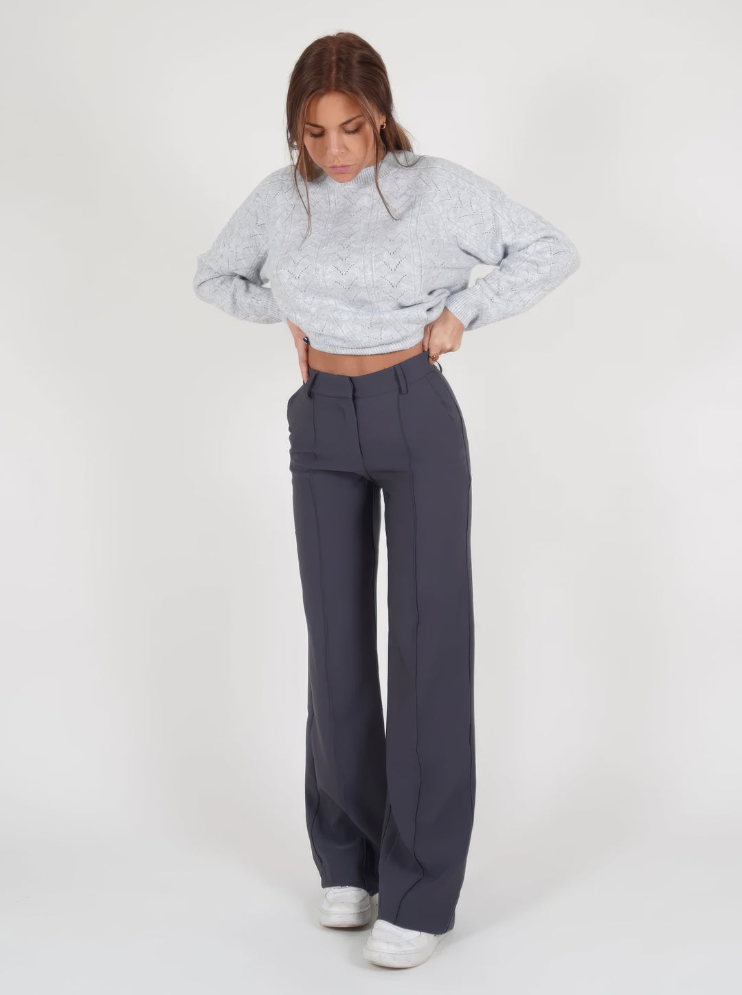 Eva | Versatile Modern Wide Leg Everyday Pants