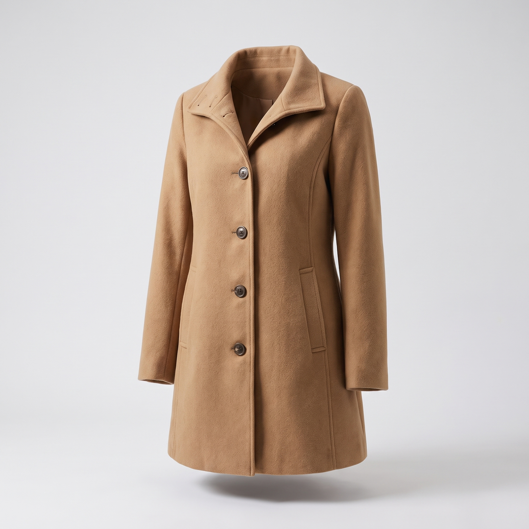 Serena | Heritage Coat – Elegant Wool Dress for Women