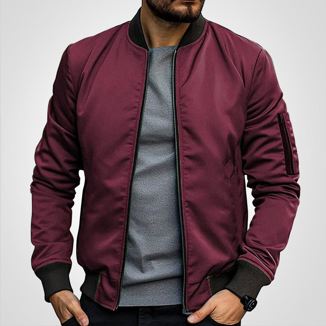 Ethan | Zeitlose und vielseitige klassische Bomberjacke