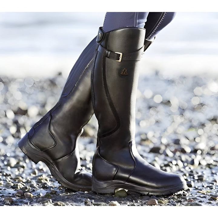 Sienna | All-Weather Waterproof Leather Knee High Boots