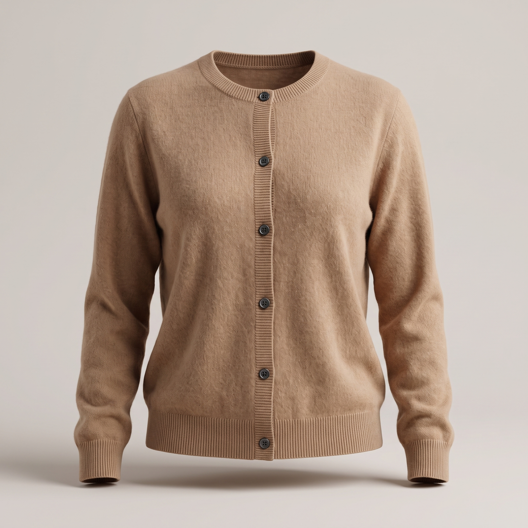 Fiona | Lightweight Mink-Cashmere Button Cardigan - image 7