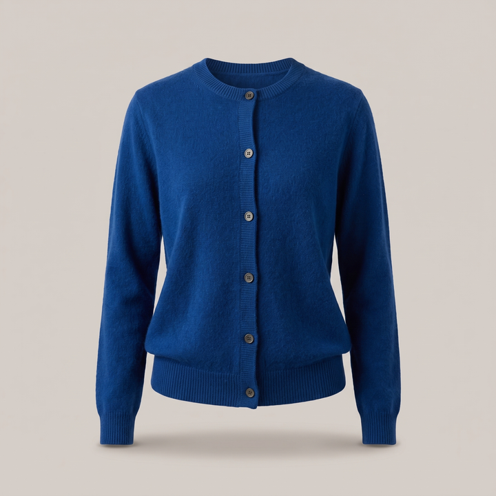 Fiona | Lightweight Mink-Cashmere Button Cardigan - image 8