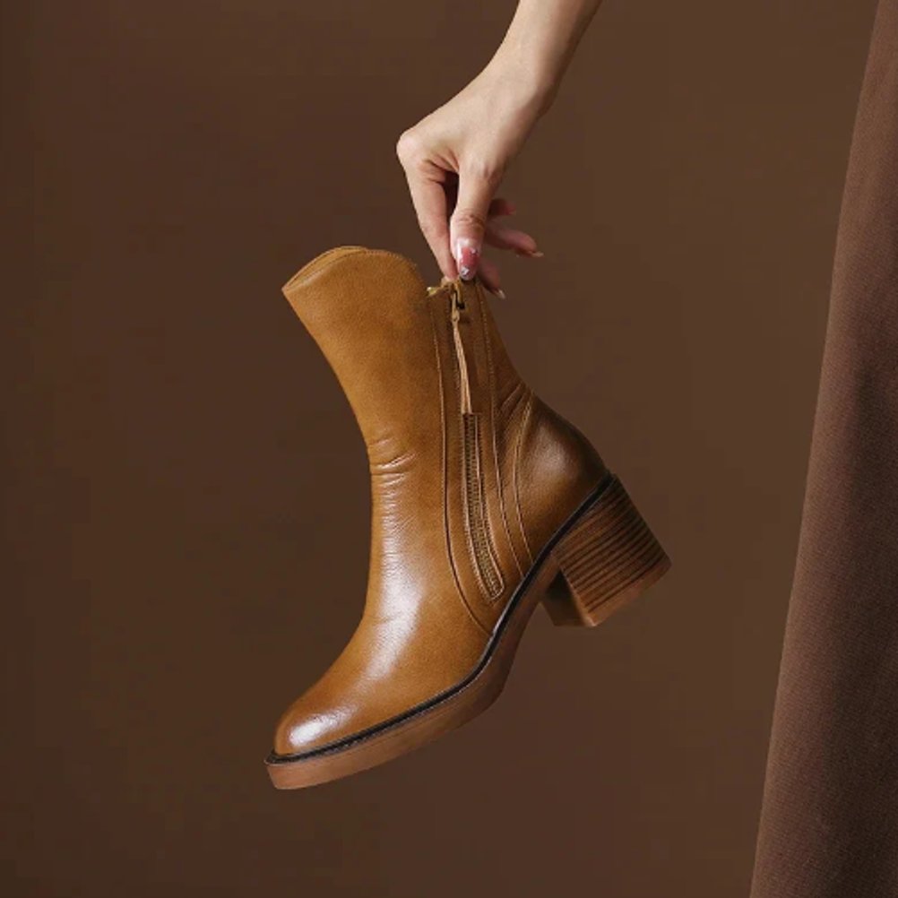 Freya | Stivaletti in pelle che valorizzano il tuo look quotidiano