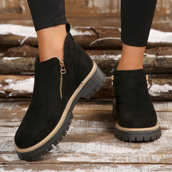 Charlotte | Moderne und vielseitige Plateau-Stiefeletten