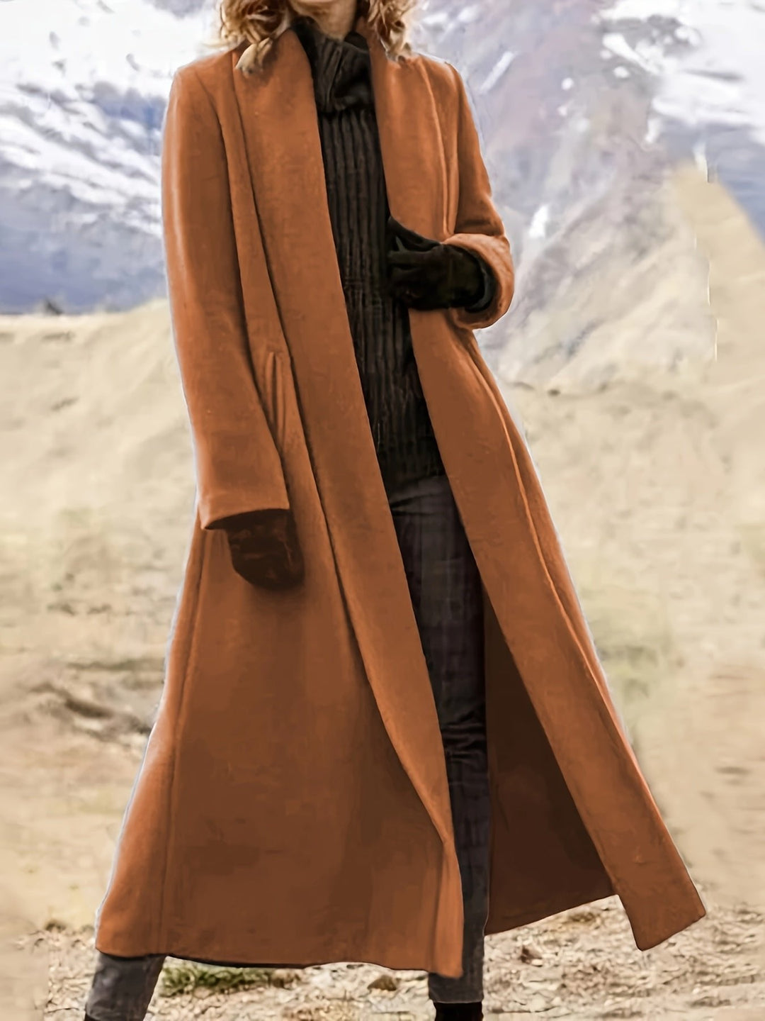 Coretta | Longline Coat – Effortlessly Elegant Style for Women