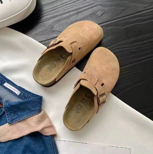 Sophia | Versatile And Timeless Suede Slip-On Mules