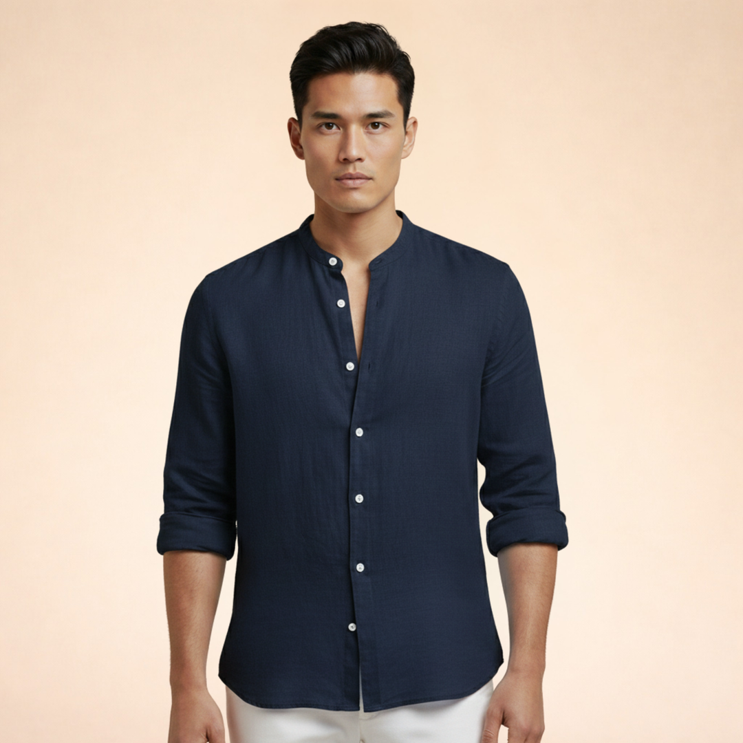 Richard | Elegance and Timeless Linen Shirt