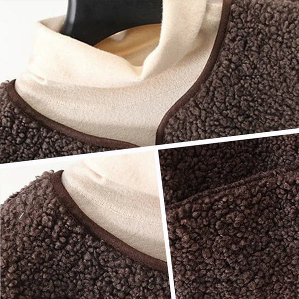 Emily | Gilet classico quotidiano con bottoni sul davanti