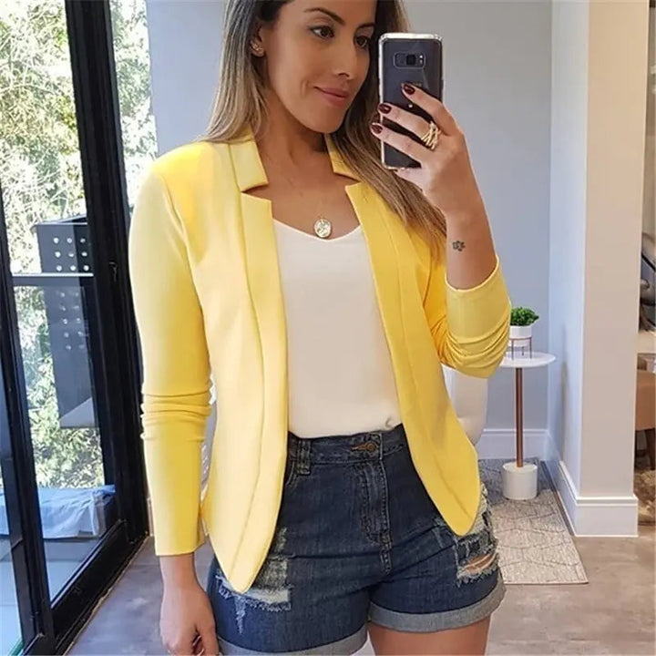 Isabelle | Blazer leggero drappeggiato, elegante e con cintura