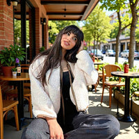 Eleanor | Elegant And Cozy Short Boxy Teddy Coat