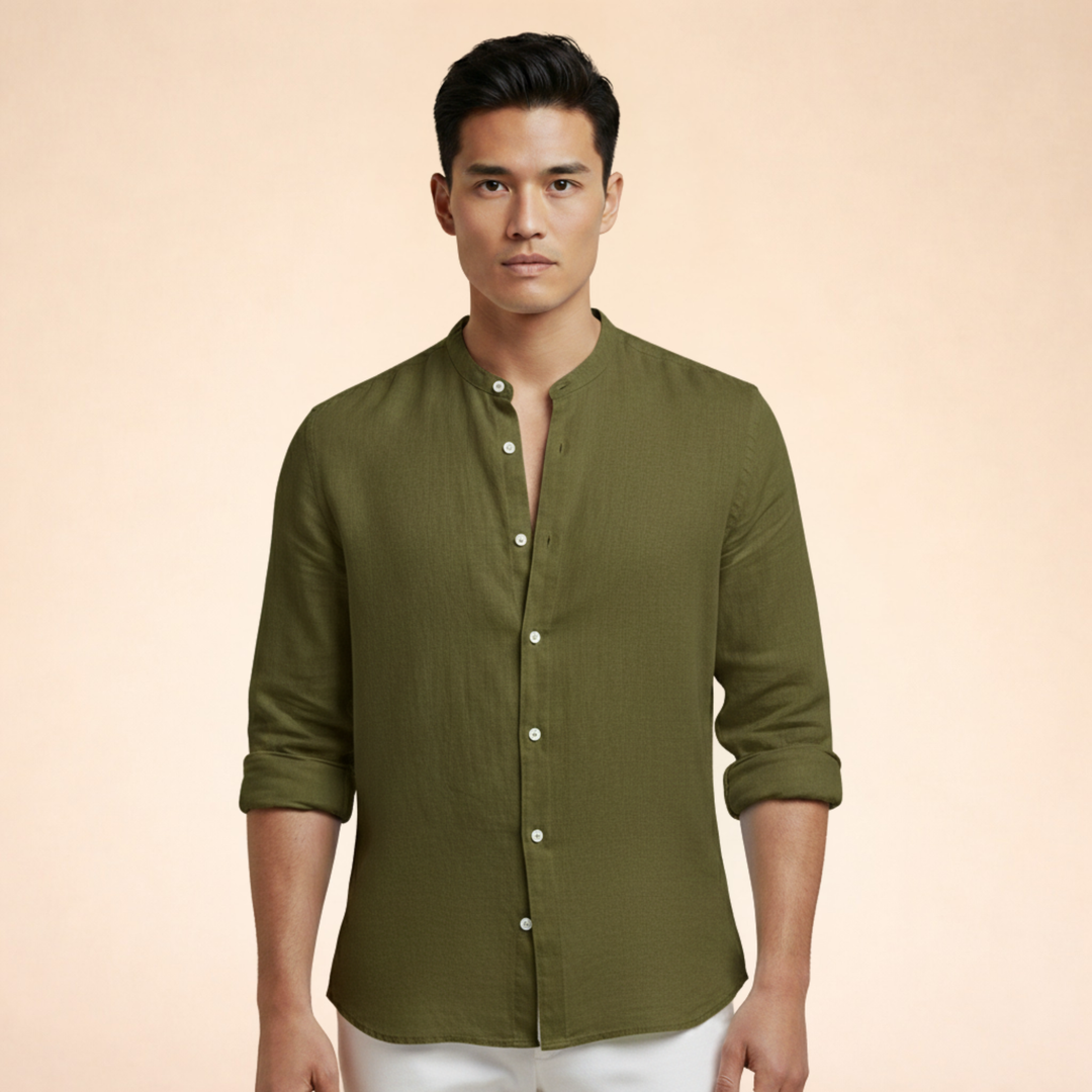 Richard | Elegance and Timeless Linen Shirt