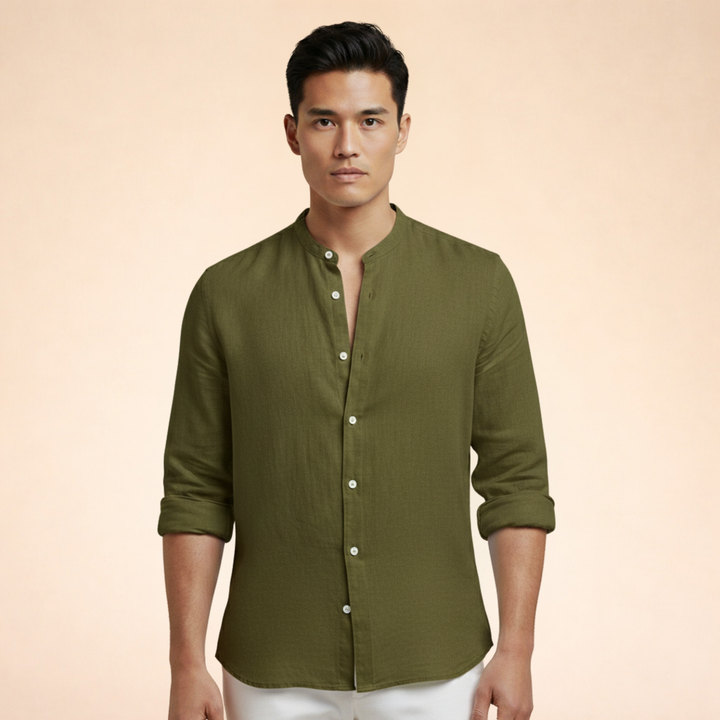 Richard | Elegance and Timeless Linen Shirt