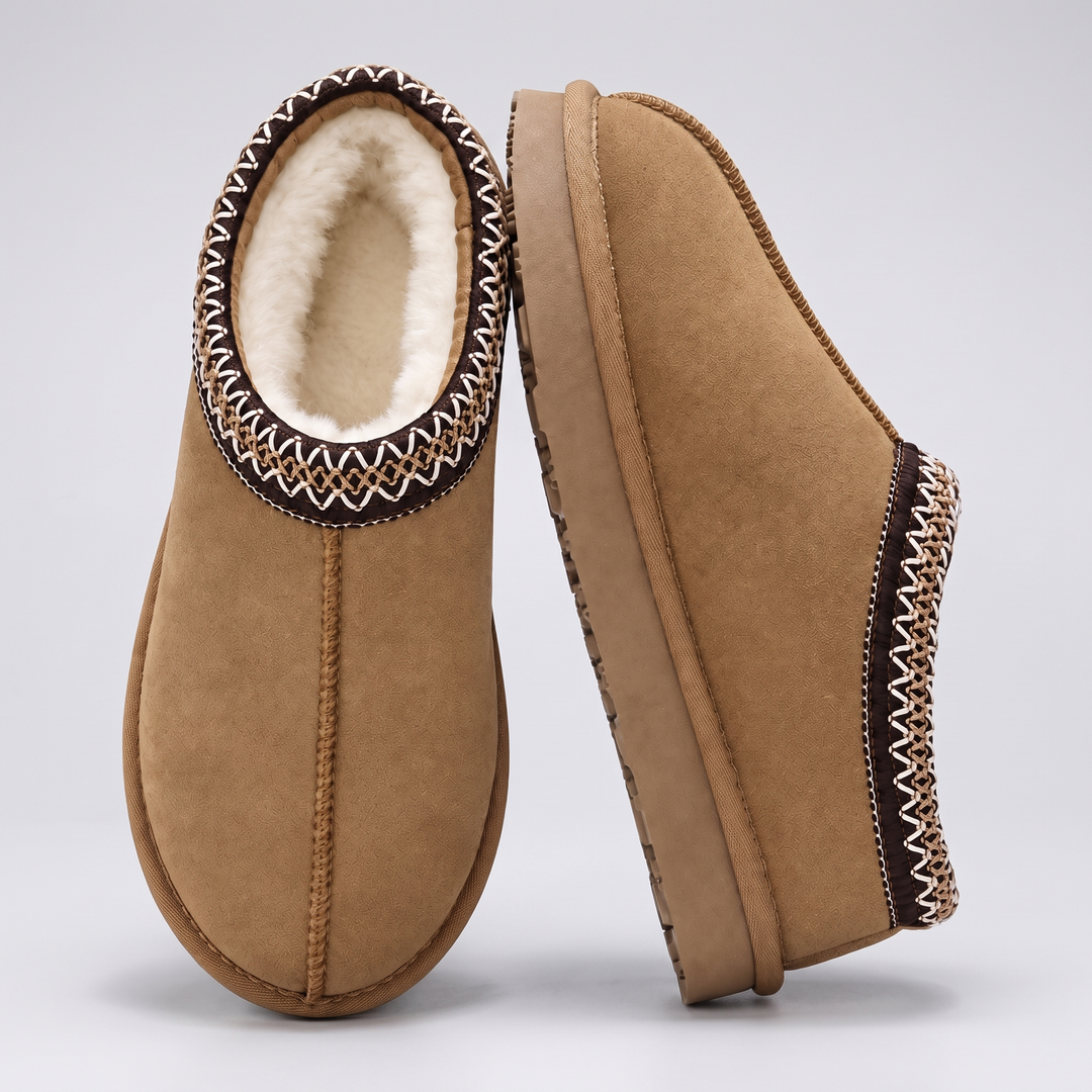 Cozzy | Winter Slippers – Plush Fur Lined Comfort for Men
