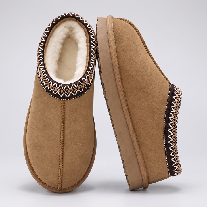 Cozzy | Winter Slippers – Plush Fur Lined Comfort for Men