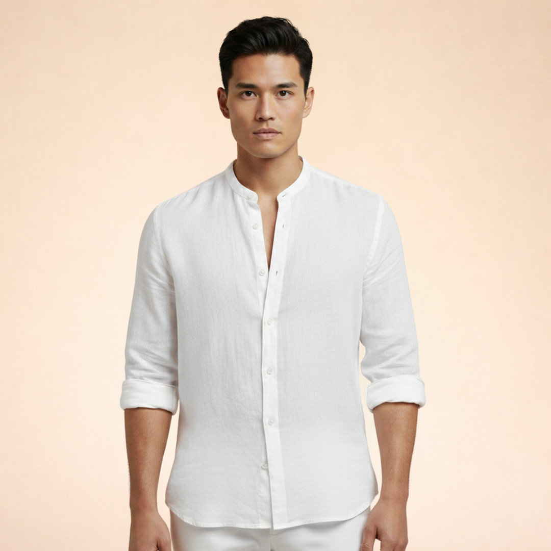 Richard | Elegance and Timeless Linen Shirt