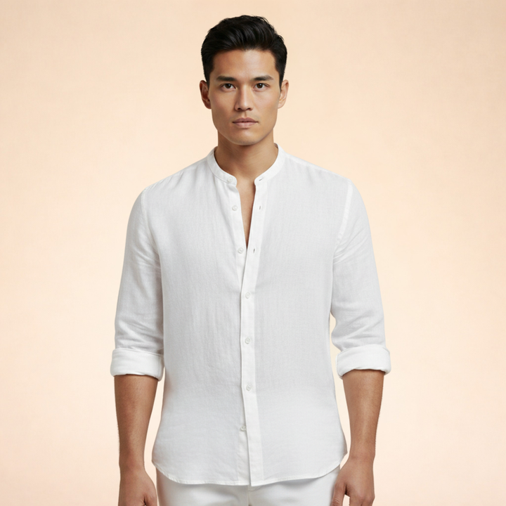 Richard | Elegance and Timeless Linen Shirt