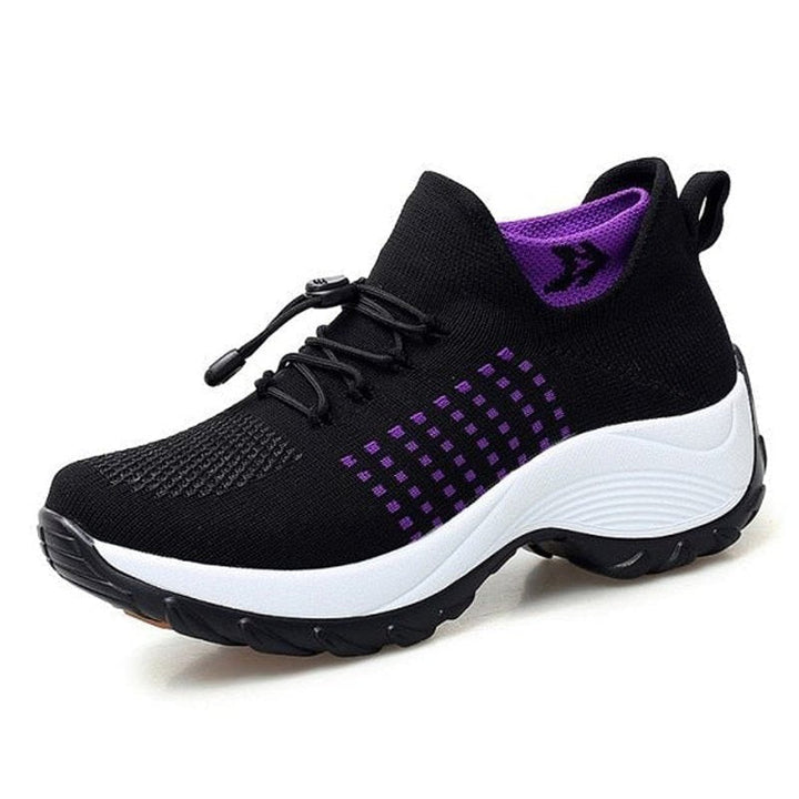 Lena | Orthopedic Sneakers – Comfortable Lace-Up Style for Women