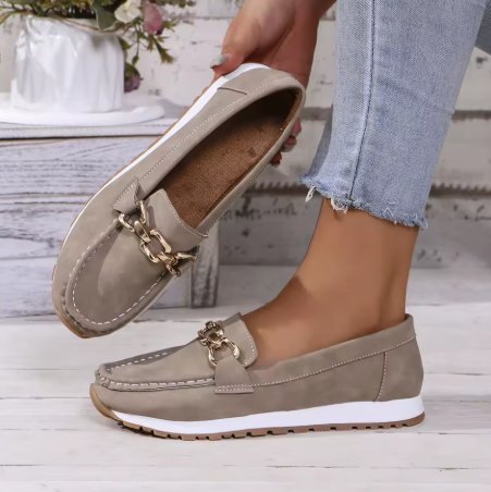 Victoria | Orthopädische, stützende und stilvolle Slipper-Mokassins