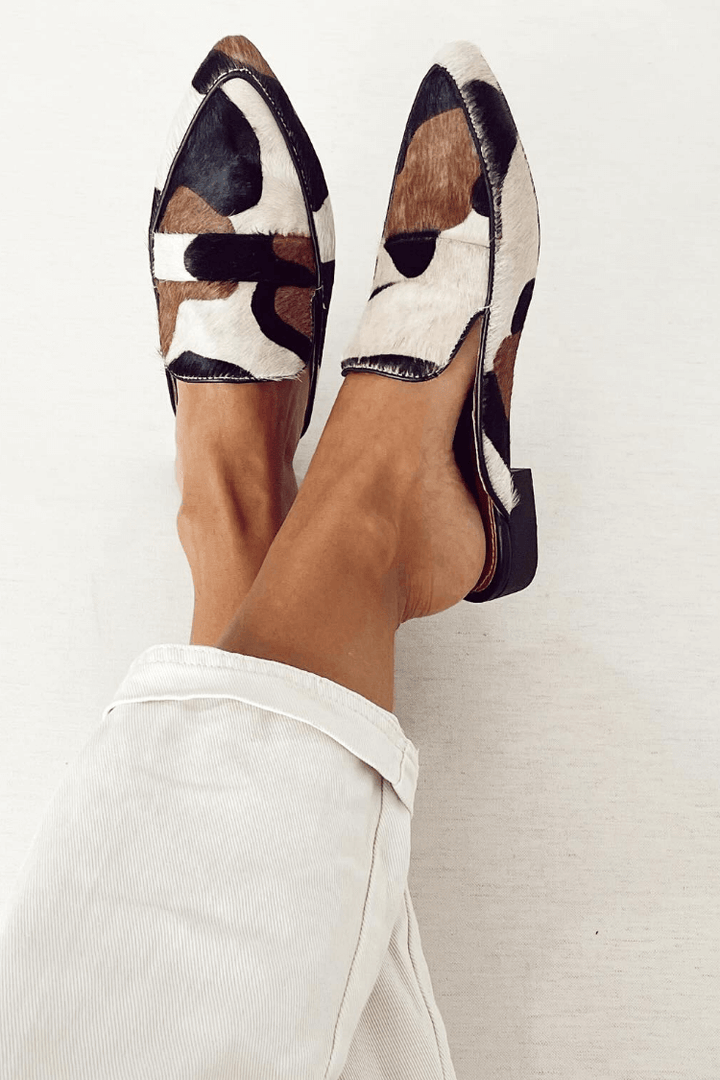 Rosalie | Auffällige Loafer mit Animalprint für stilvolle Alltagslooks