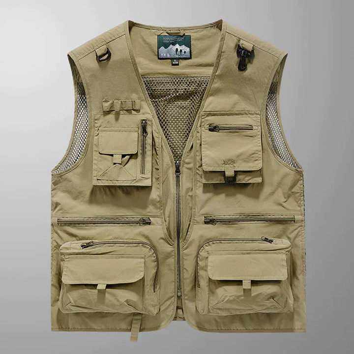 George | Gilet cargo da uomo da esterno, robusto e funzionale