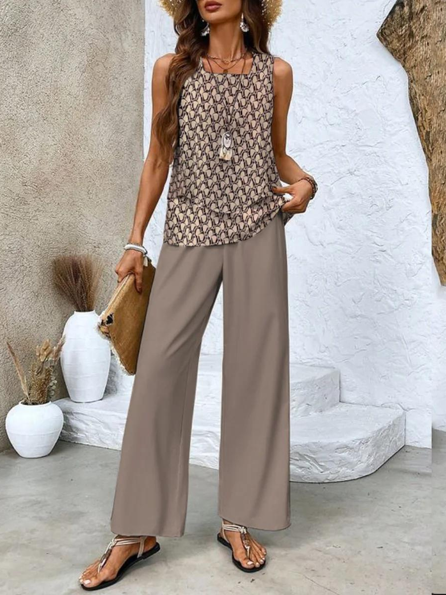 Charlotte | Elegante e raffinato completo estivo a due pezzi
