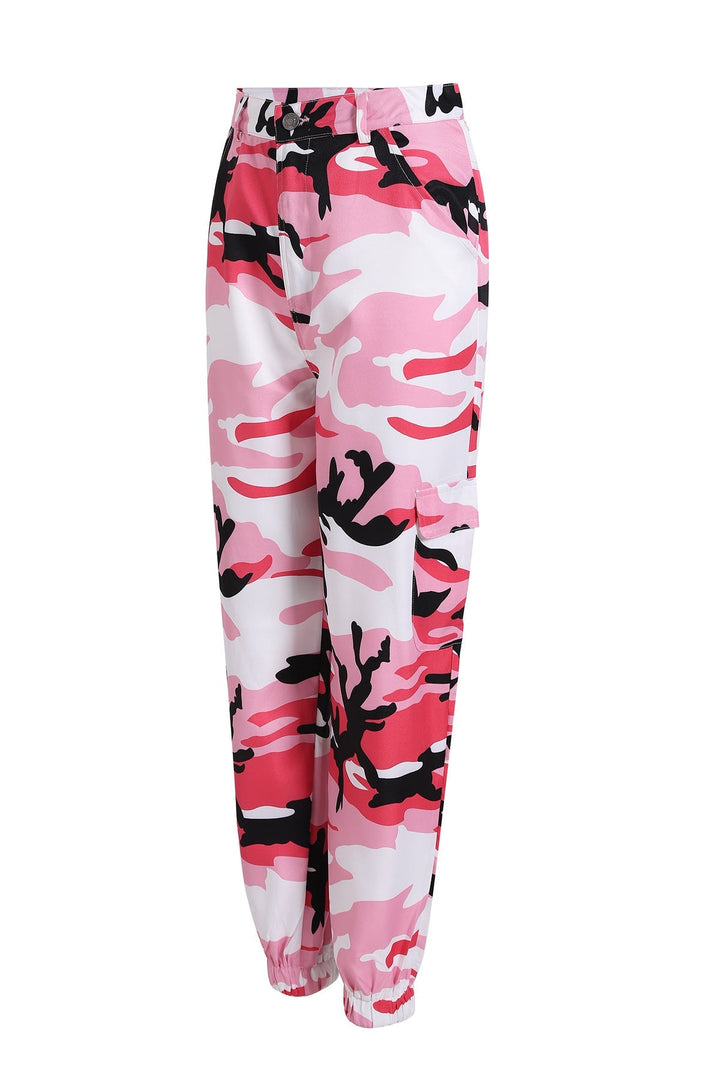 Klaudia | Stilvolle und bequeme Camouflage-Cargohose