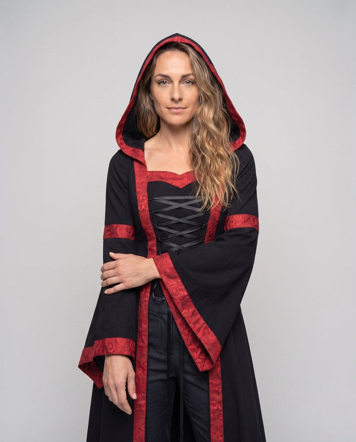 Drune | Historical Costume Dress with Elegant Lacing
