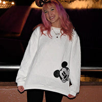 Mia | Cozy And Playful Mickey Mouse Print Sweater