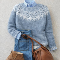 Bethany | Comfortable Fair-Isle Nordic Knitted Sweater