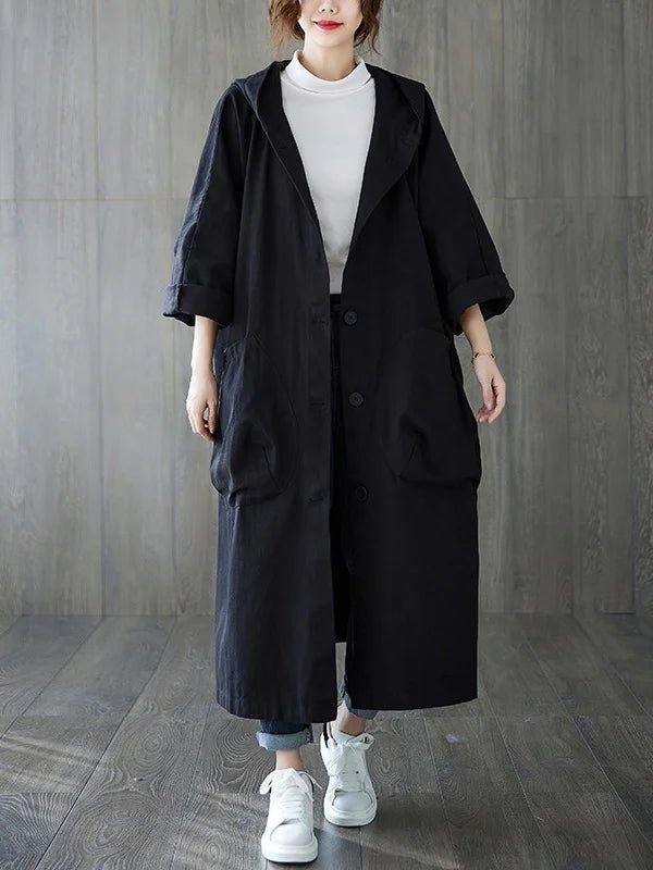 Felicia | Long Waterproof Coat for Women